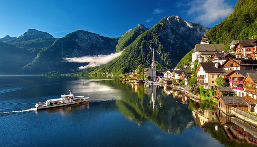 Hallstatt é um dos vilarejos encantadores da Eurropa