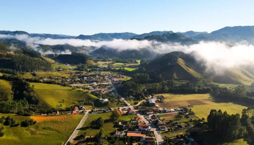 São Bonifácio é uma das cidades incrivelmente charmosas para visitar em Santa Catarina